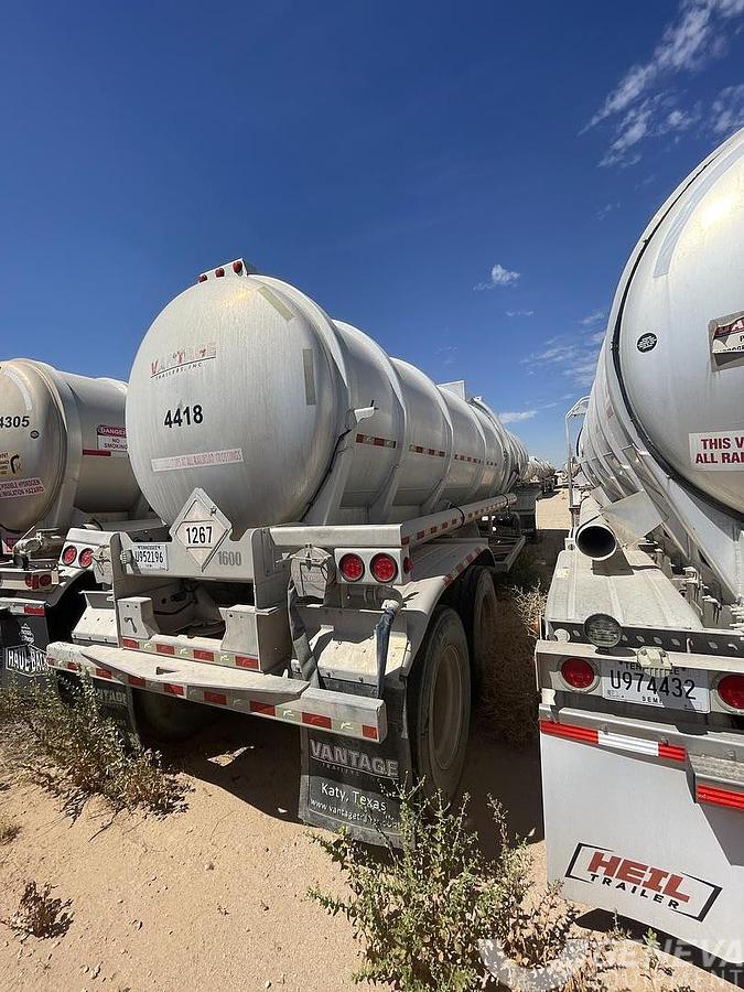 Used 2015 Refurbished Vantage Crude Oil Tanker Trailer