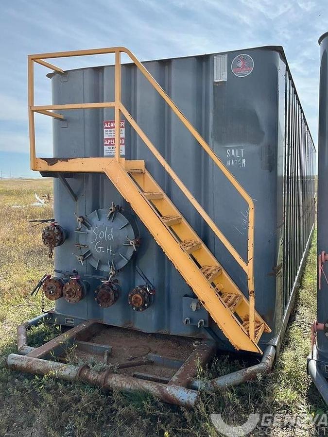 Used Dragon Flat Top Frac Tank (#F2007)
