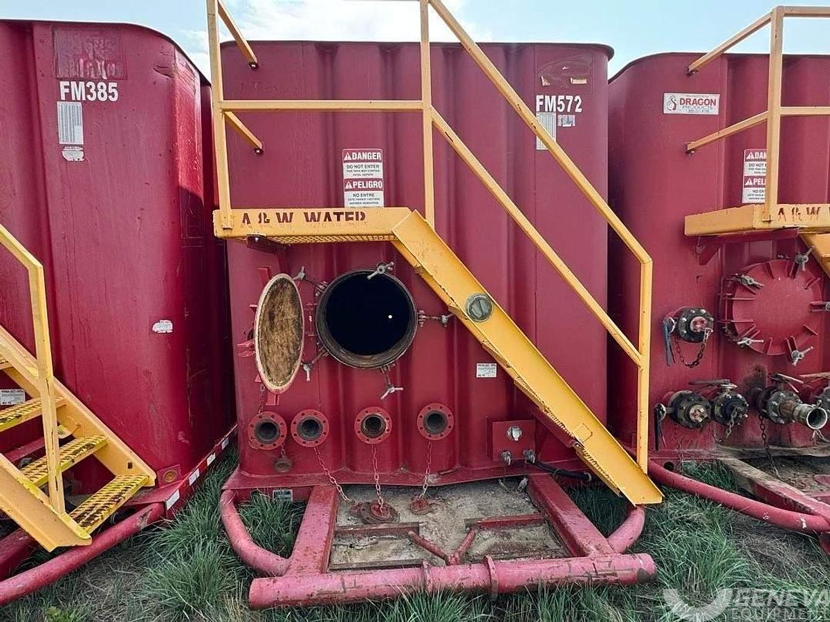 Used Dragon Flat Top Frac Tank (#FM572)