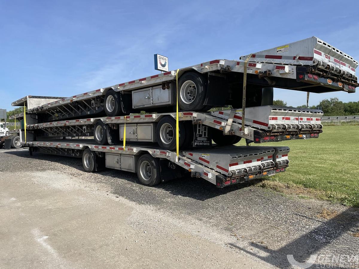 Used 2019 Prestige Trailers Renown Combo Flatbed Drop Deck