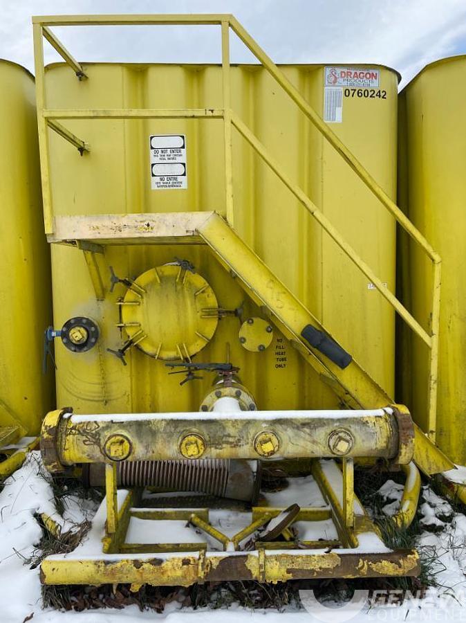 Used 2010 Dragon Flat Top Frac Tank (#0760242)