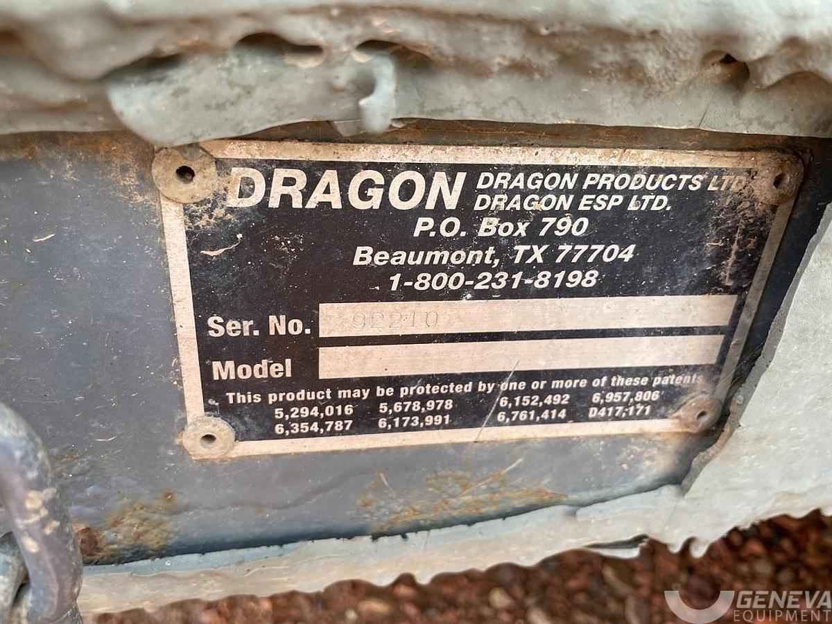 Used Dragon Flat Top Frac Tank (#92210)