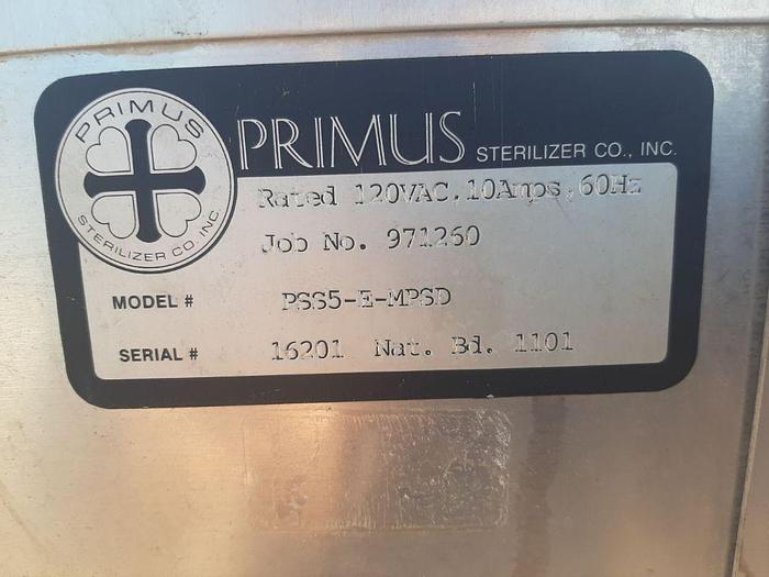 Used Autoclave, 26" x 26" x 39", Primus, S/st, Jkt, 45 PSI, Sterilizer #S744473