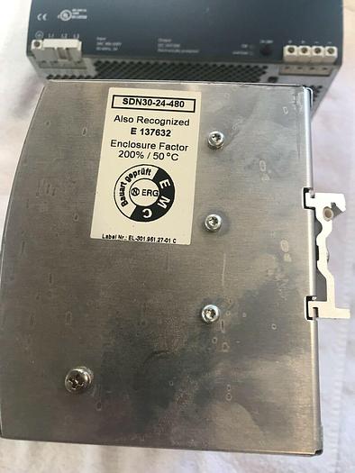 Used Sola Power Supply Model: SDN30-24-480