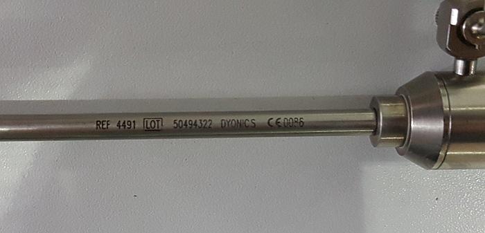 Used Dyonics Zystoskop 4491 mit Füllstange Obturator 4356
