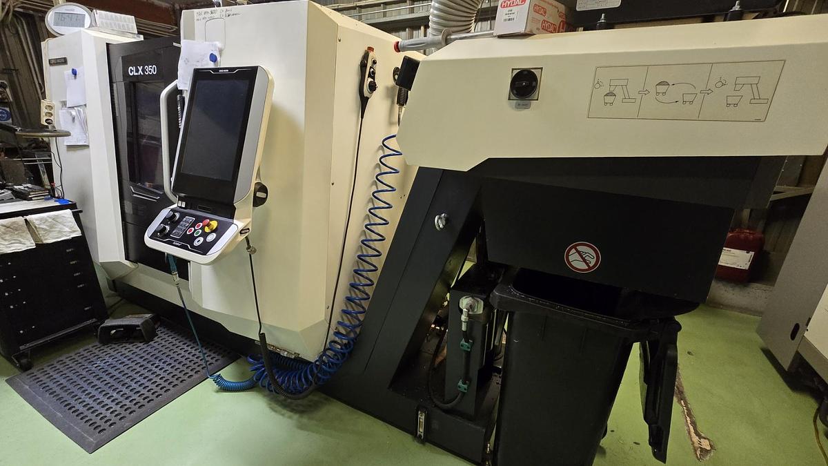 DMG Mori CLX350 V4 CNC lathe with C+Y crosslide