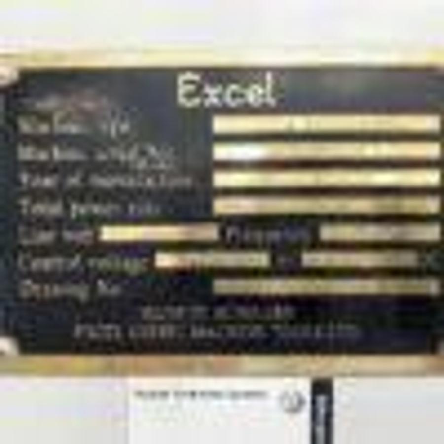 Used EXCEL SL500/1500MC CNC turning machine