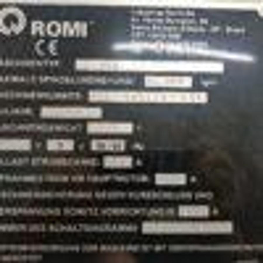 Used ROMI D800 mkp