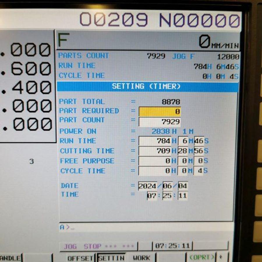 Used MICROCUT HBM-4 cnc horizontal milling machine
