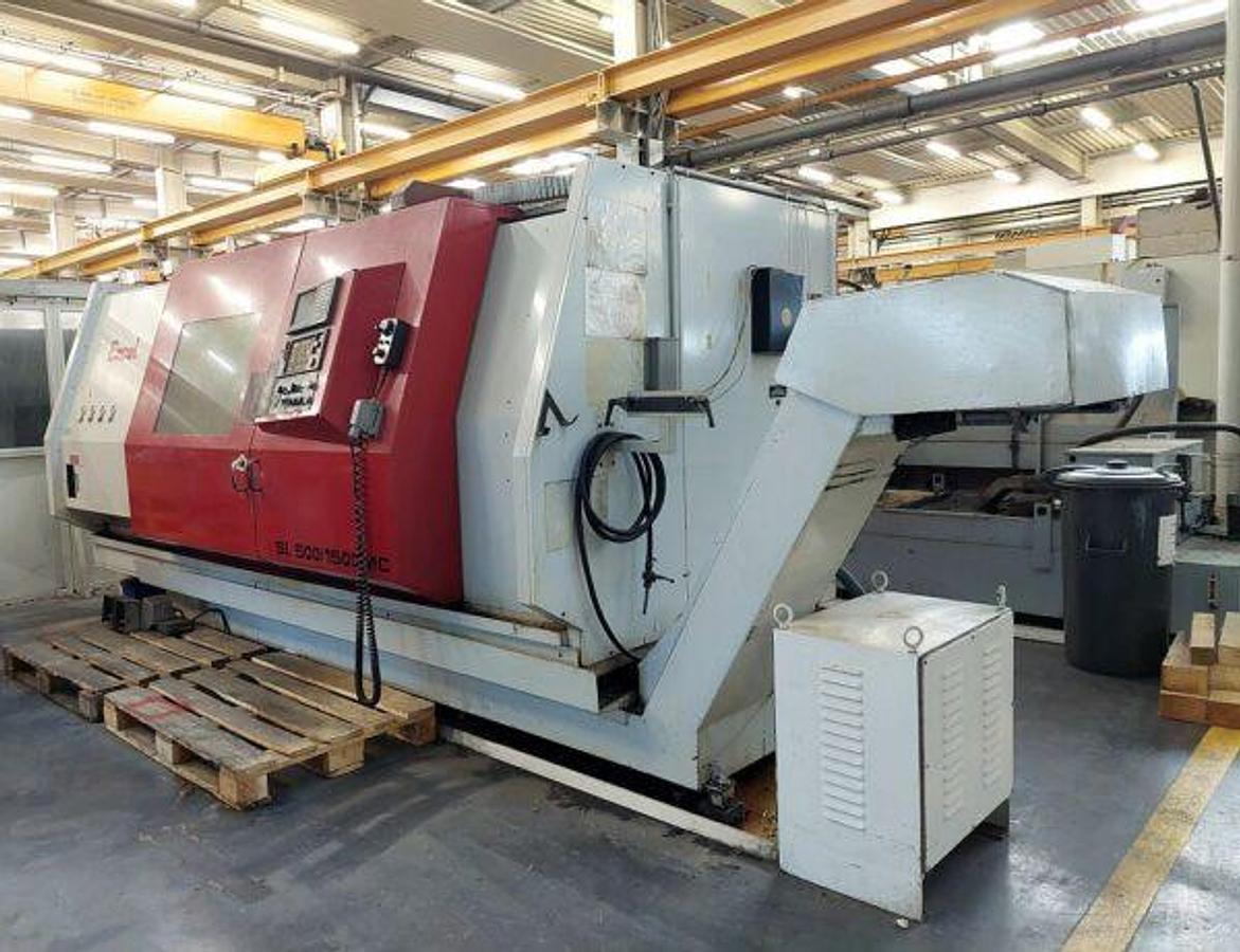 Used EXCEL SL500/1500MC CNC turning machine