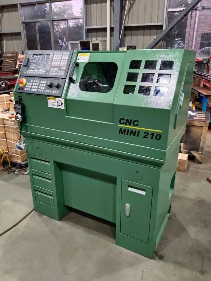 Used CNC MINI 210 cnc lathe