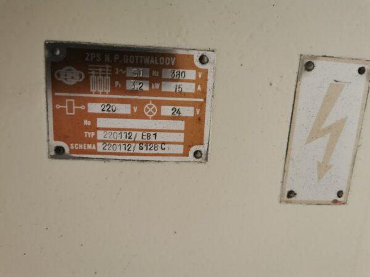 Used TOS ZPS Gottwaldov revolver lathe