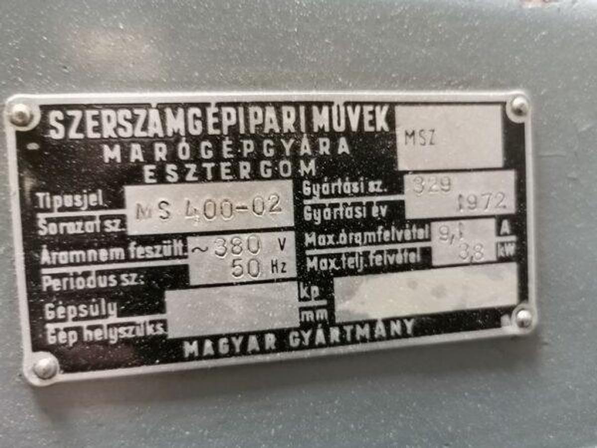 Used STRIGON MS400-2 milling machine