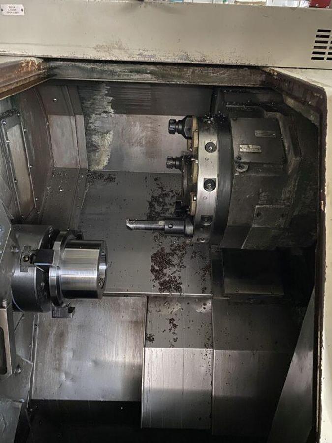 Used OKUMA LB10-M cnc lathe