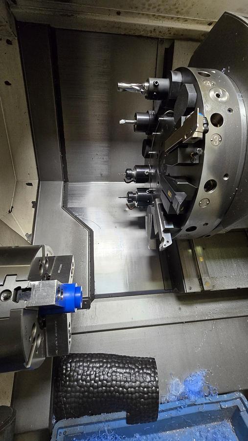 DMG Mori CLX350 V4 CNC lathe with C+Y crosslide