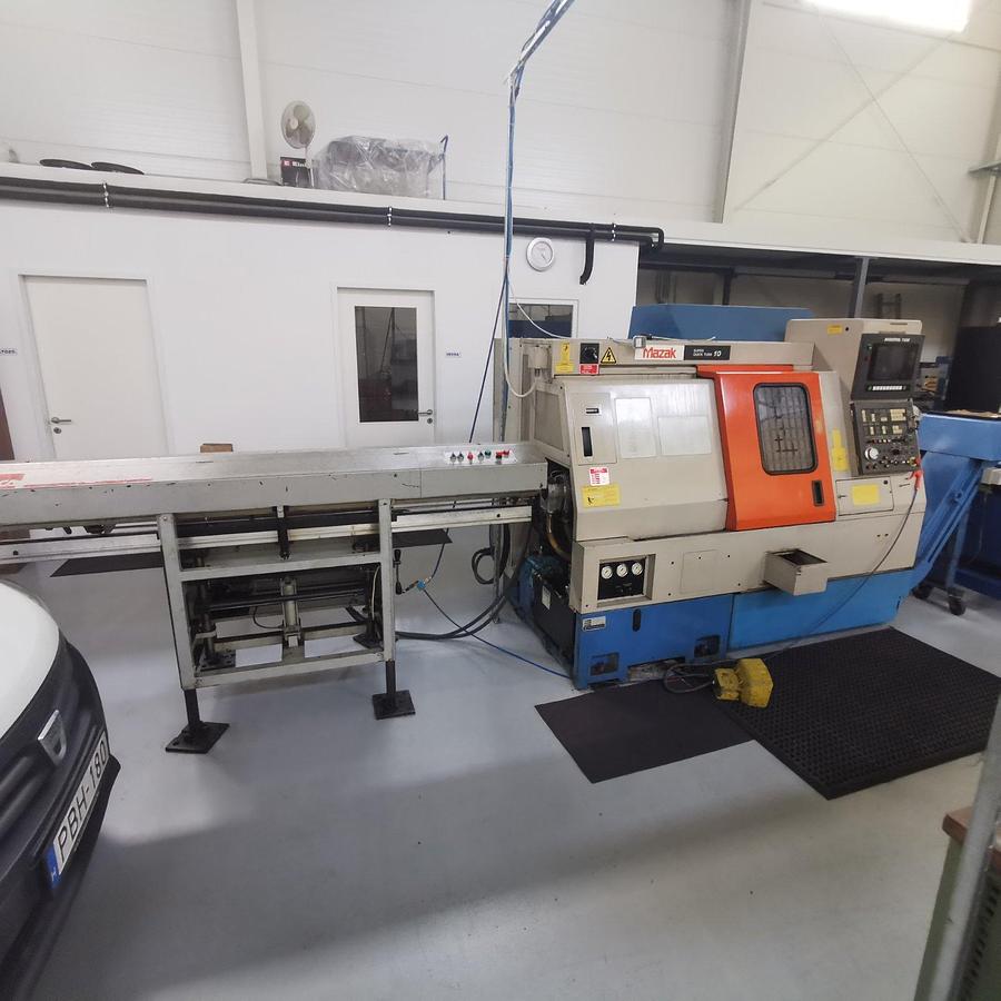 Used MAZAK SQT10 cnc lathe