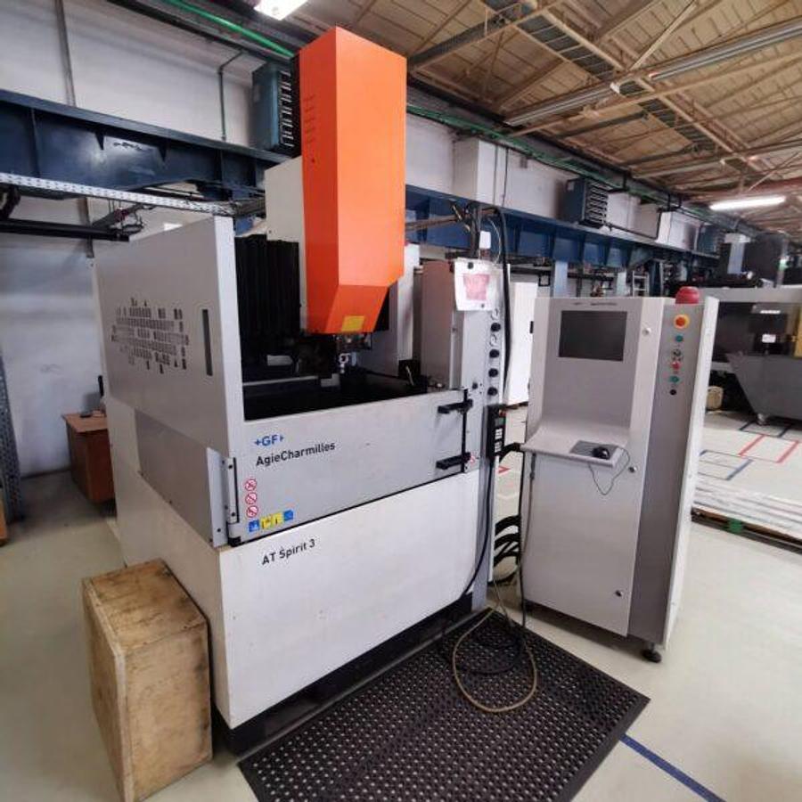 Used AGIECHARMILLES AT Spirit 3C block EDM machine
