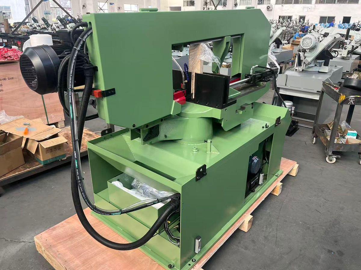 Used TNM BS-460G semi-automatic band saw