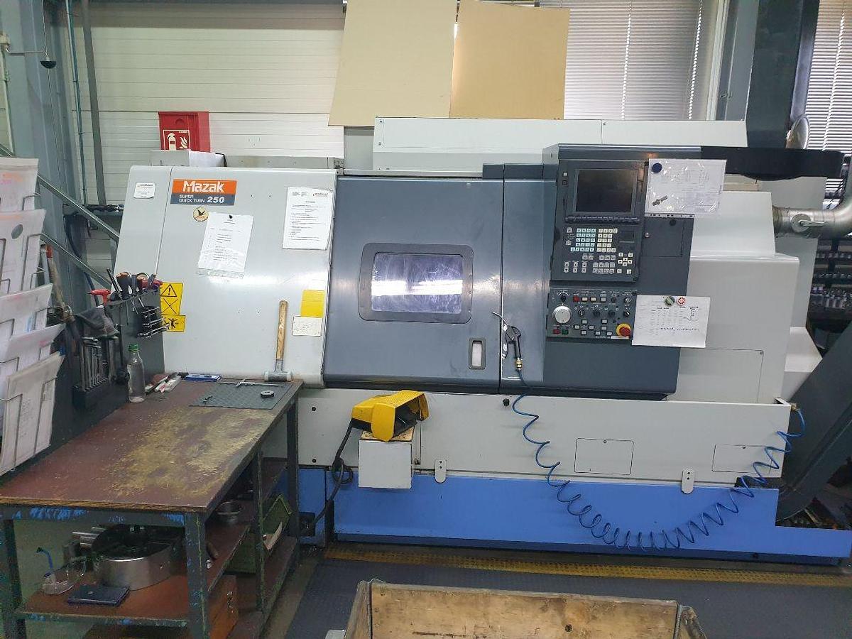 Used MAZAK Super QT250 cnc lathe