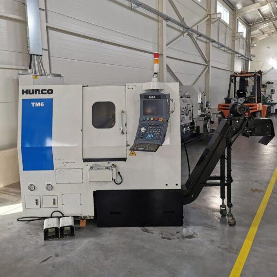 Used HURCO TM6 cnc lathe