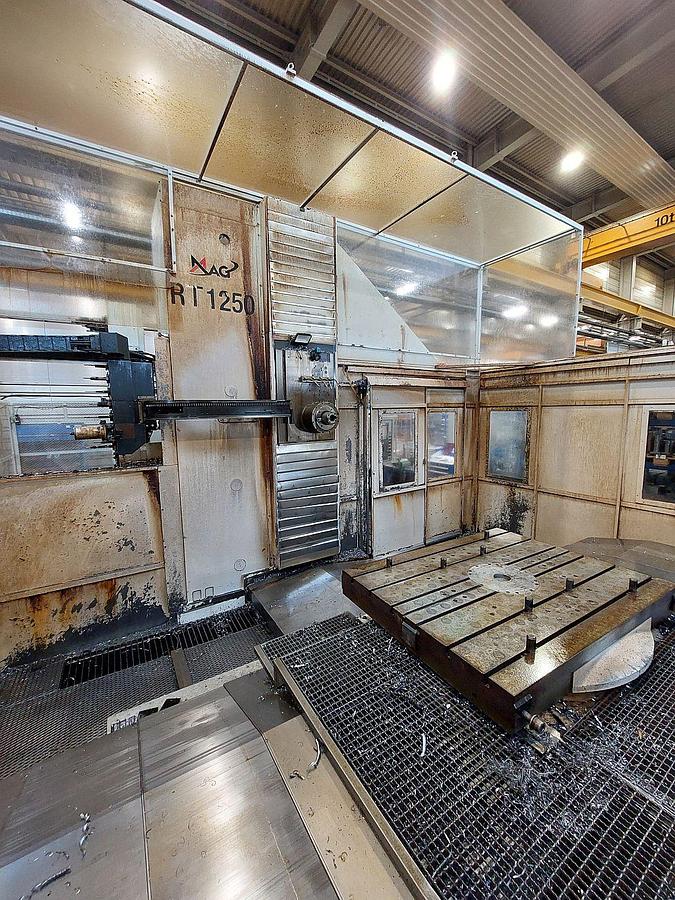GIDDINGS & LEWIS HBM RT1250 horizontal CNC milling machine