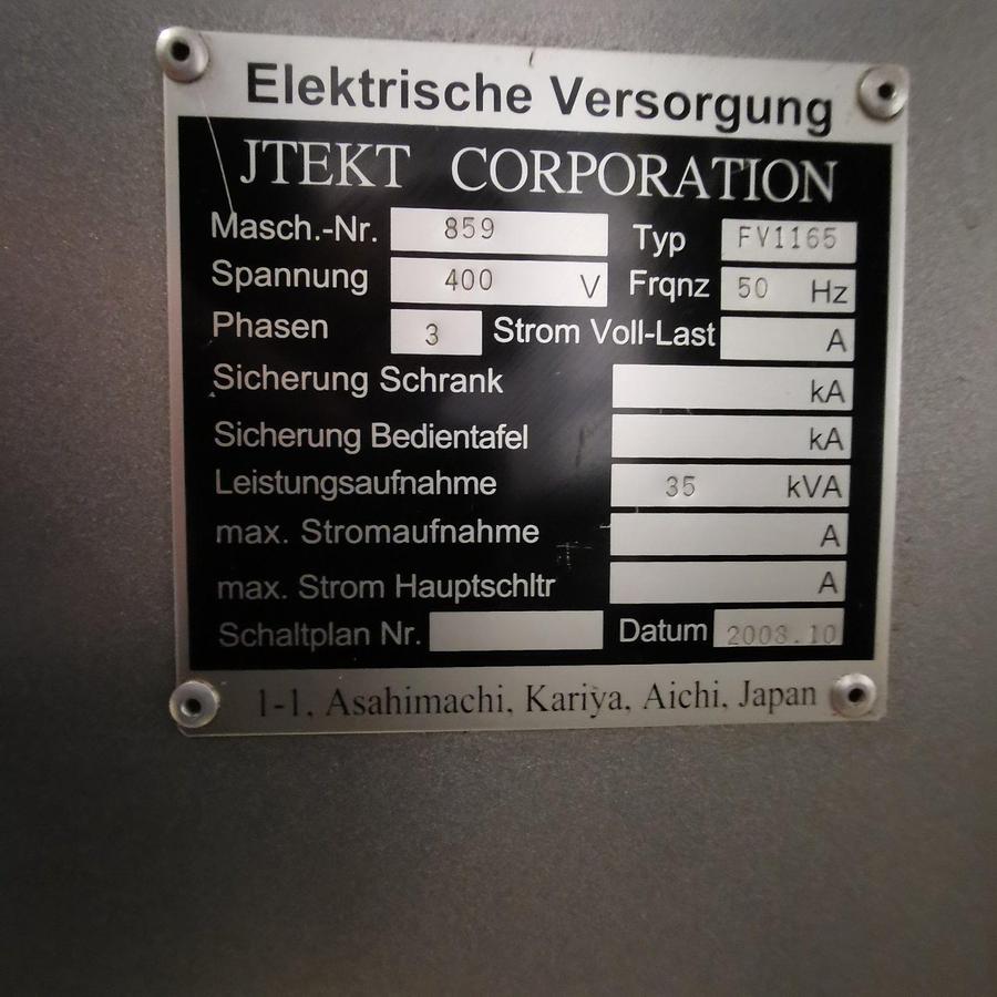 TOYODA FV1165 mkp