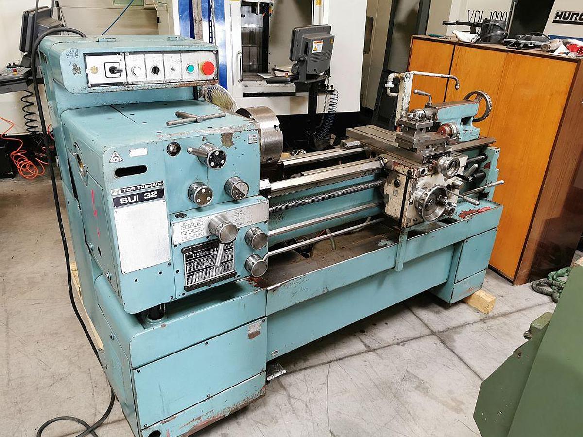 Used TOS SUI32 x 1000 lathe