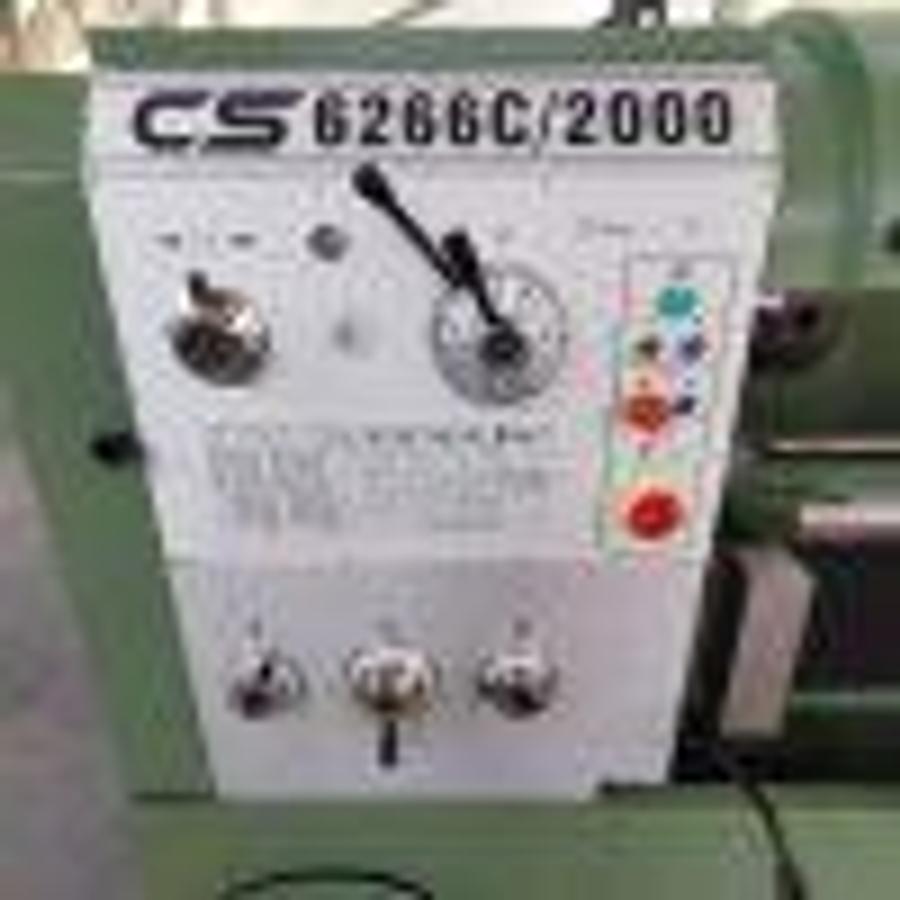 Used TNM CS6266C x 2000 center lathe