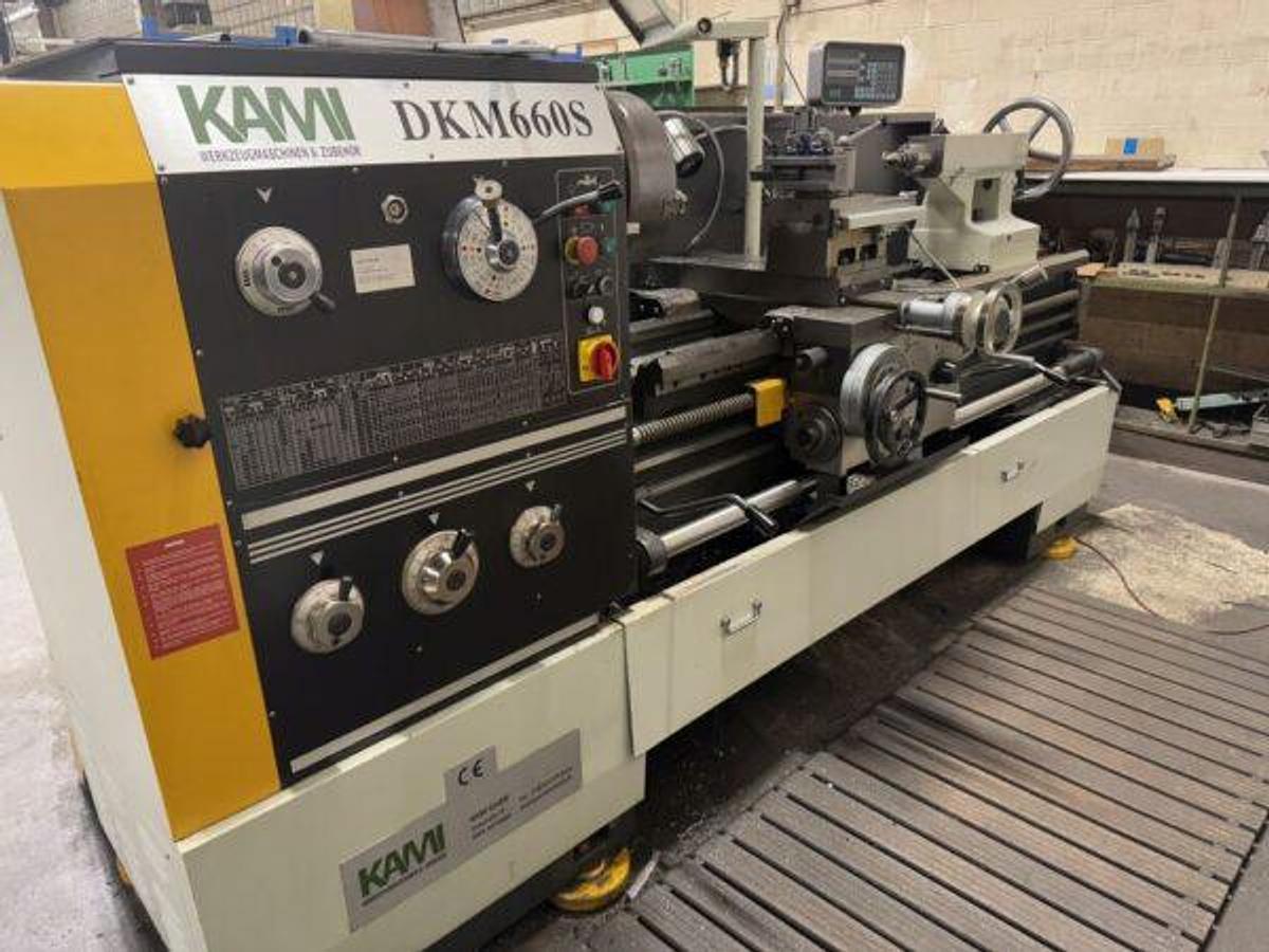 Used KAMI DKM660Sx1500 lathe