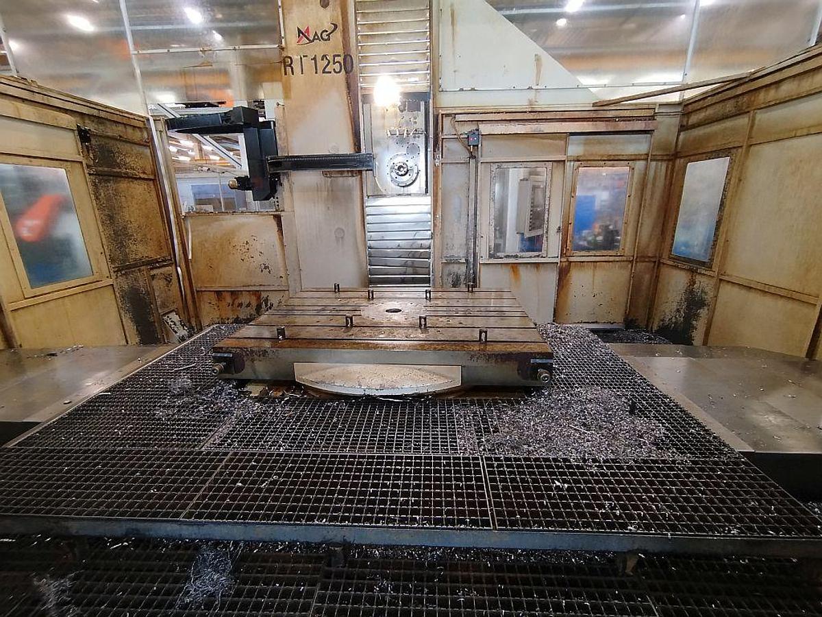 GIDDINGS & LEWIS HBM RT1250 horizontal CNC milling machine
