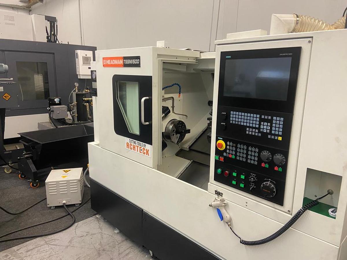 HEADMAN T55/500 fixed tool cnc lathe