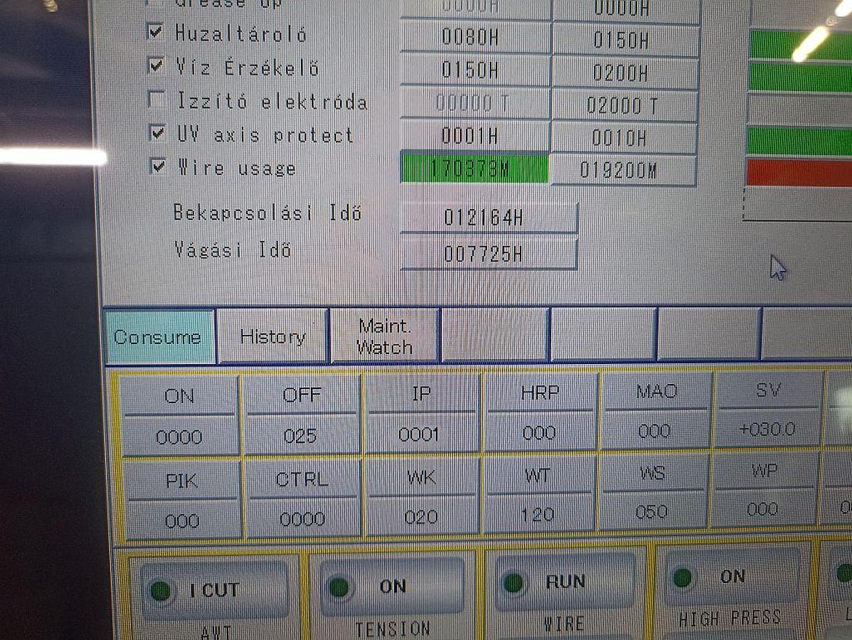 SODICK ALC600G wire spark