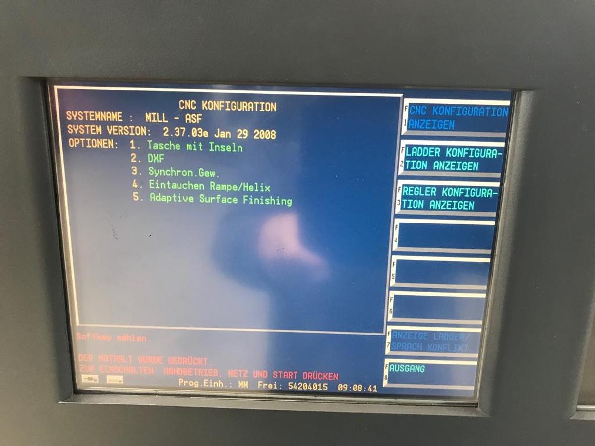 Used 2005 HURCO VMX42 milling center