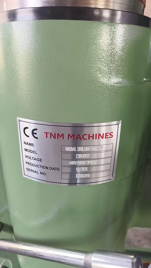 TNM Z3040x13 radial drill