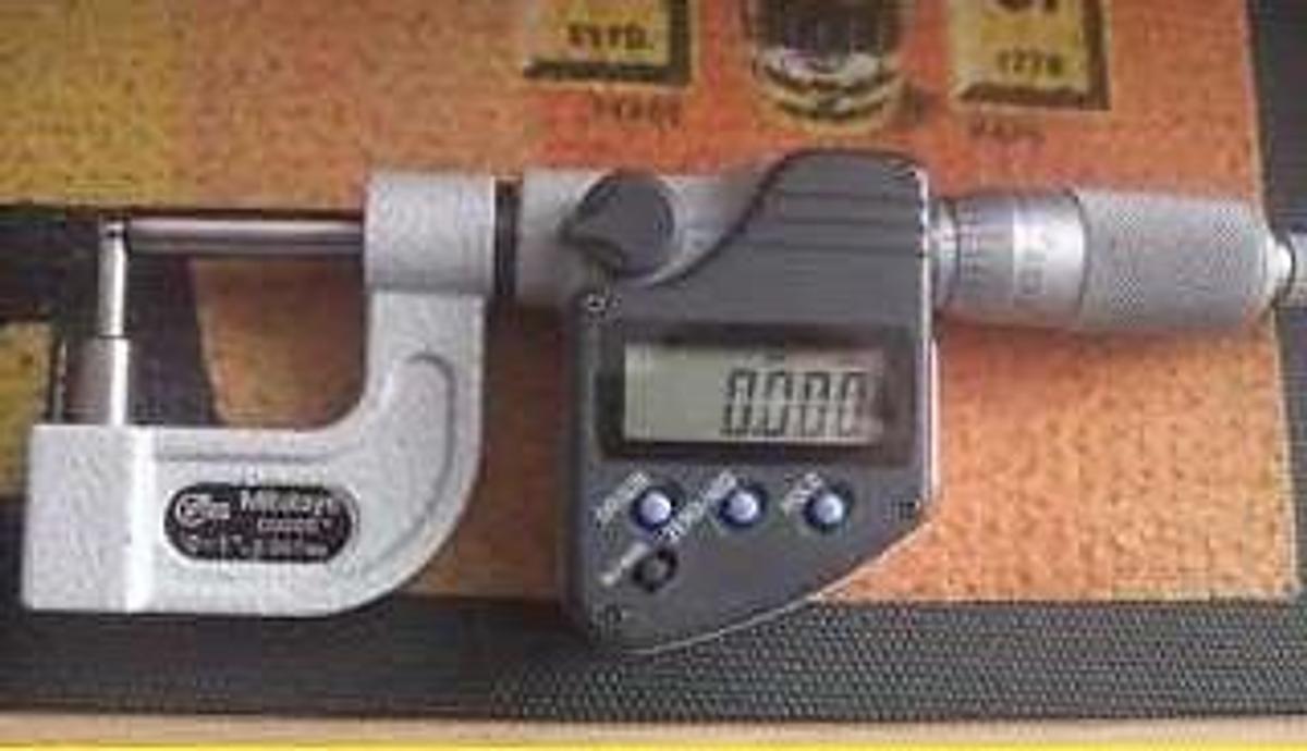 Used Outside micrometers