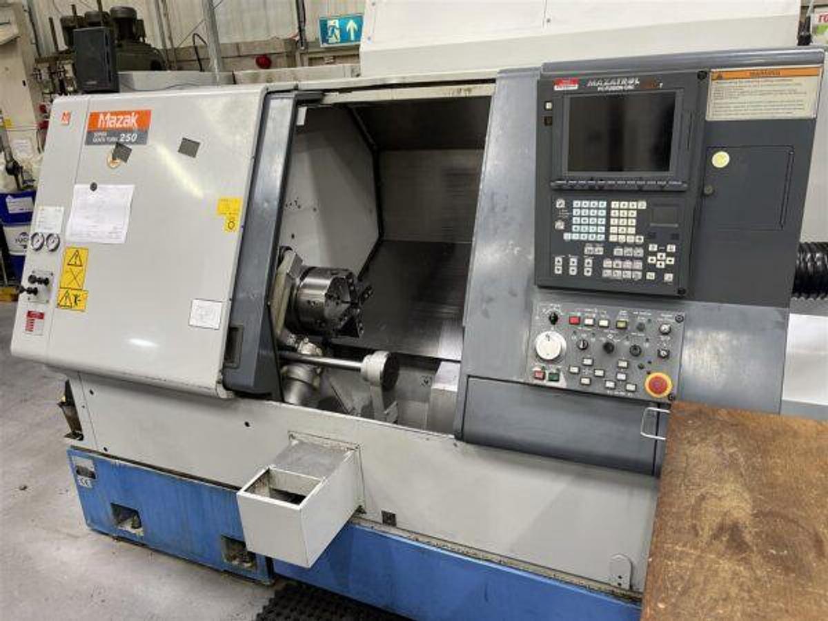 Used MAZAK Super QT250 cnc lathe