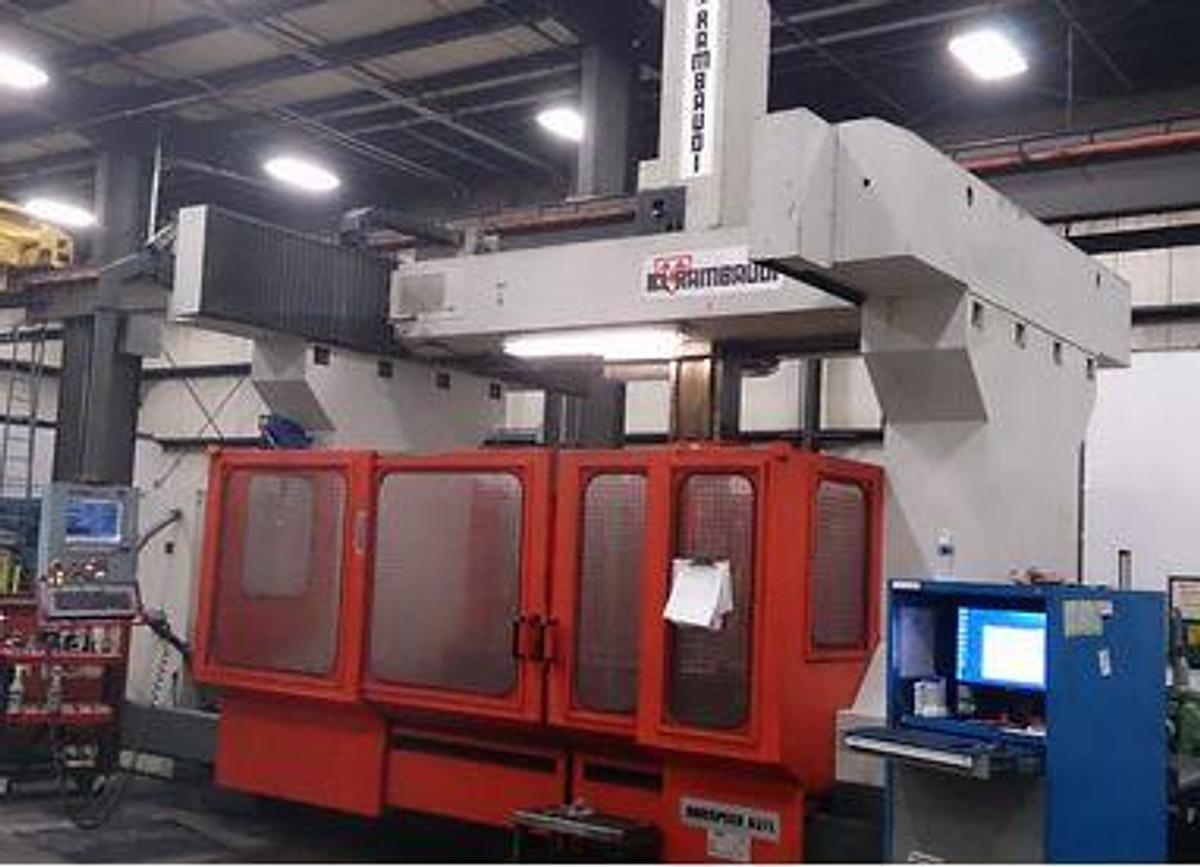 Used RAMBAUDI RAMSPEED B27L 5-axis portal milling machine