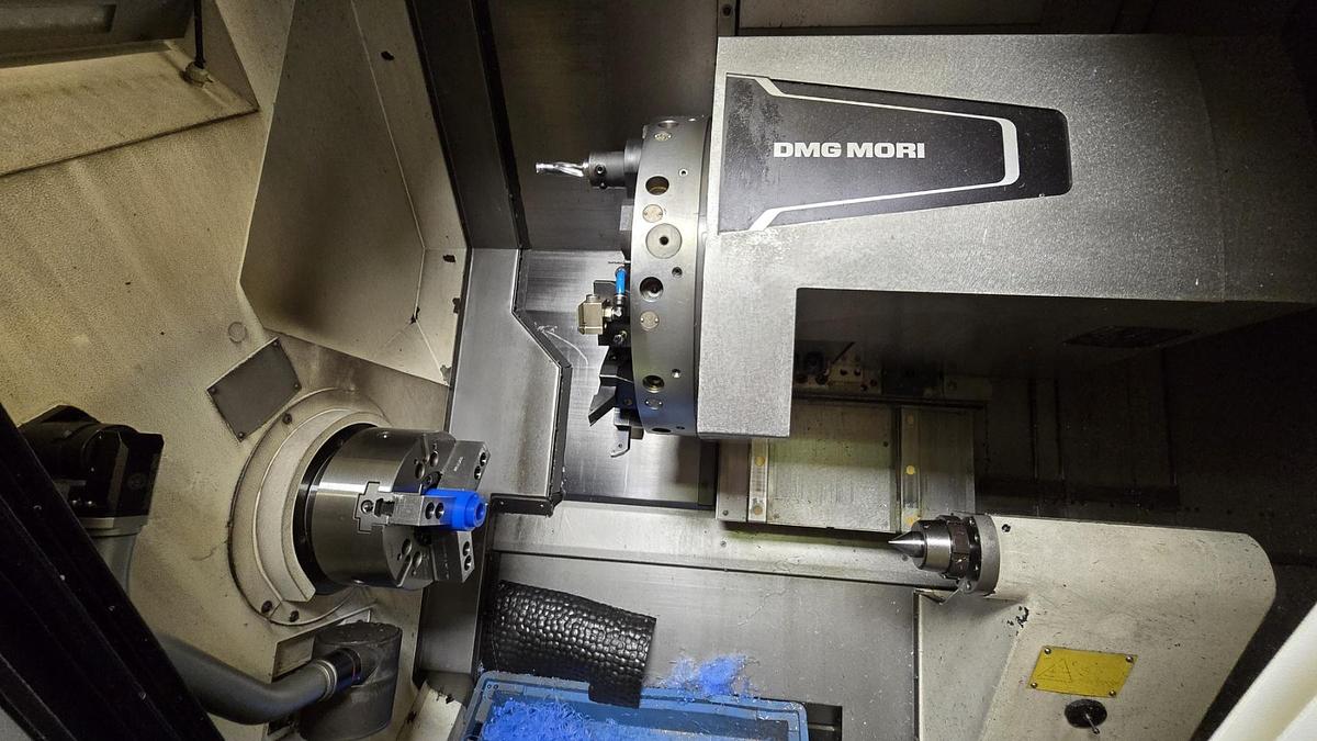 DMG Mori CLX350 V4 CNC lathe with C+Y crosslide