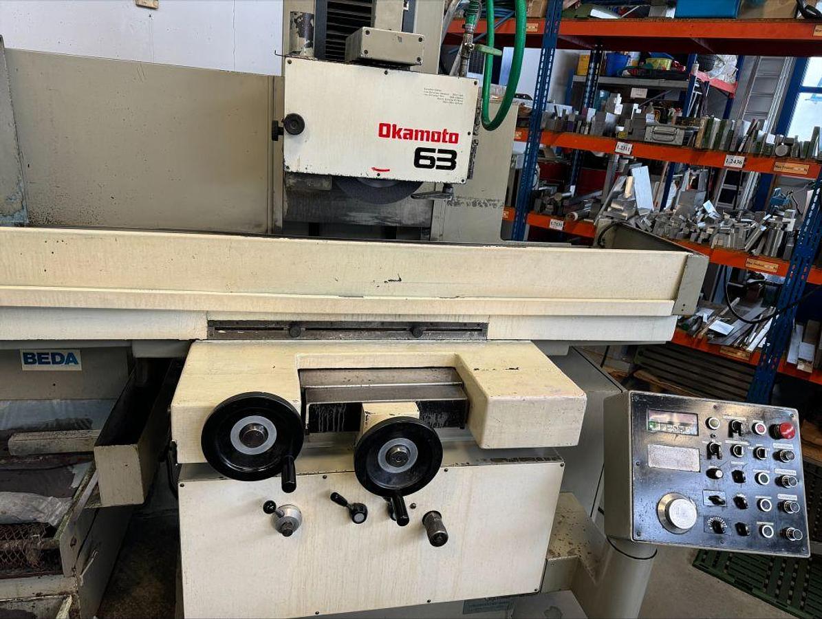 Used OKAMOTO PSG63 surface grinder