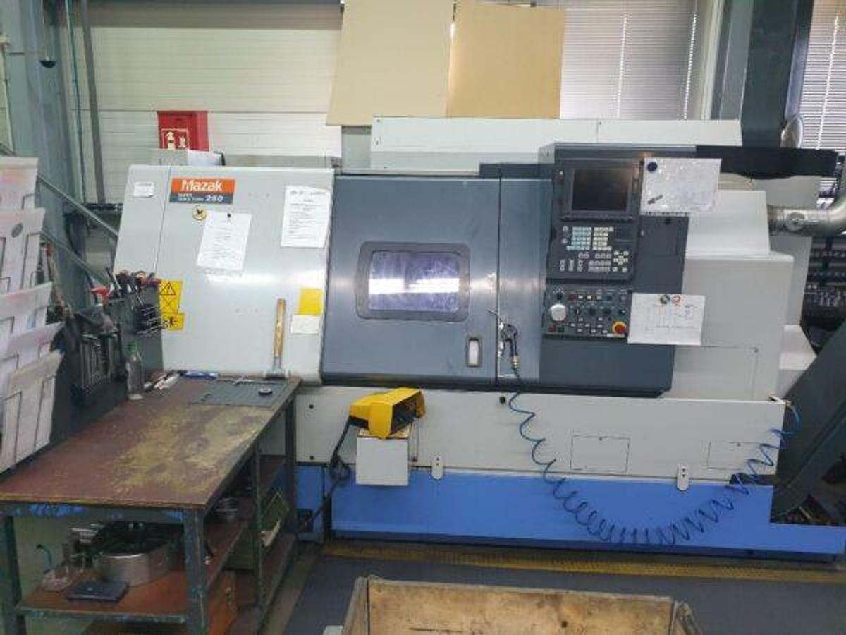 Used MAZAK Super QT250 cnc lathe