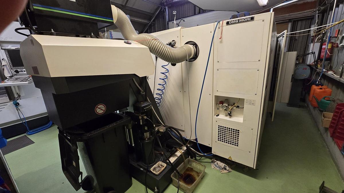 DMG Mori CLX350 V4 CNC lathe with C+Y crosslide