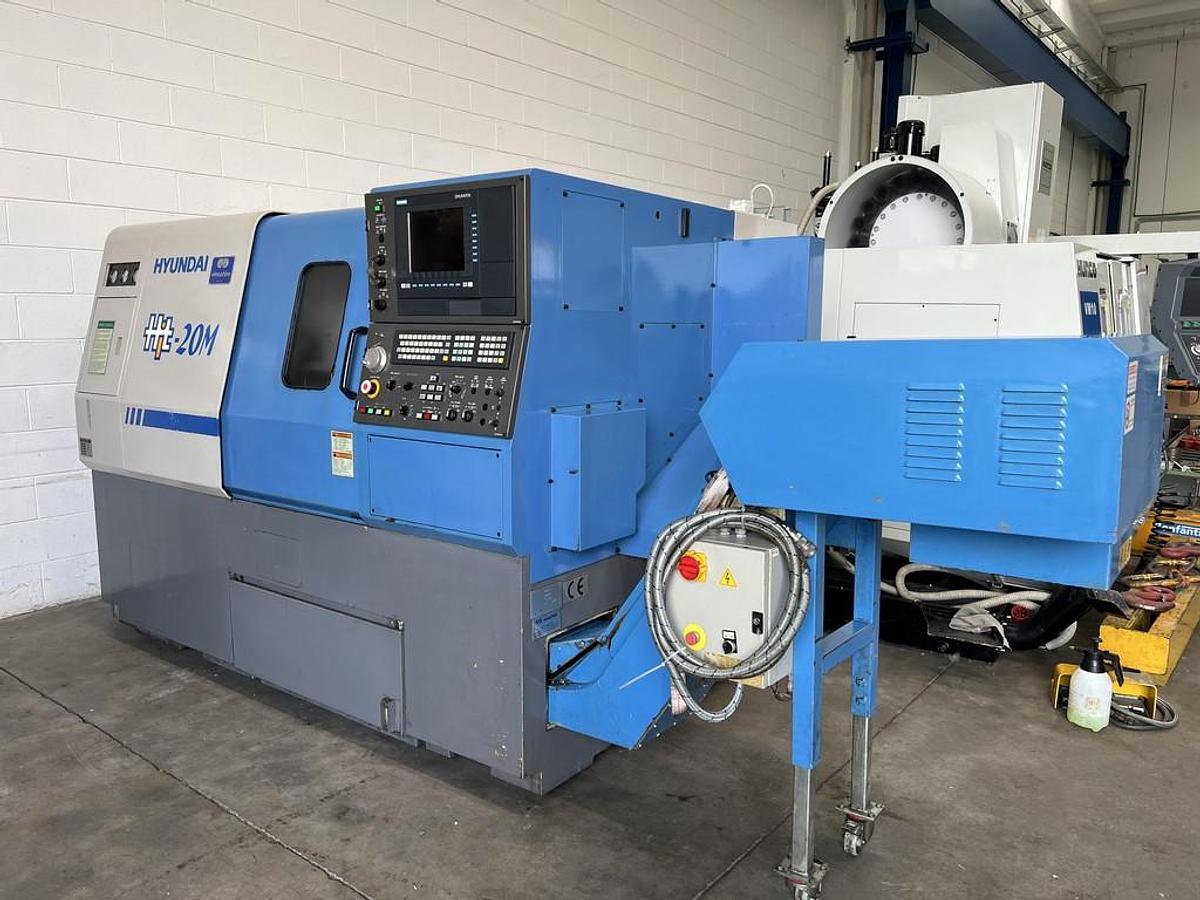 Used HYUNDAI HIT20M cnc lathe