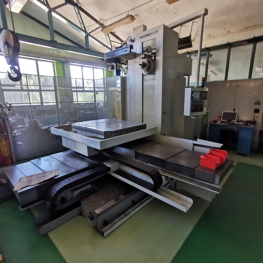 Used MICROCUT HBM-4 cnc horizontal milling machine