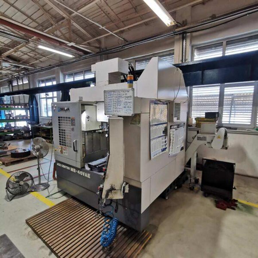 Used OKUMA MB46-VAE machining center