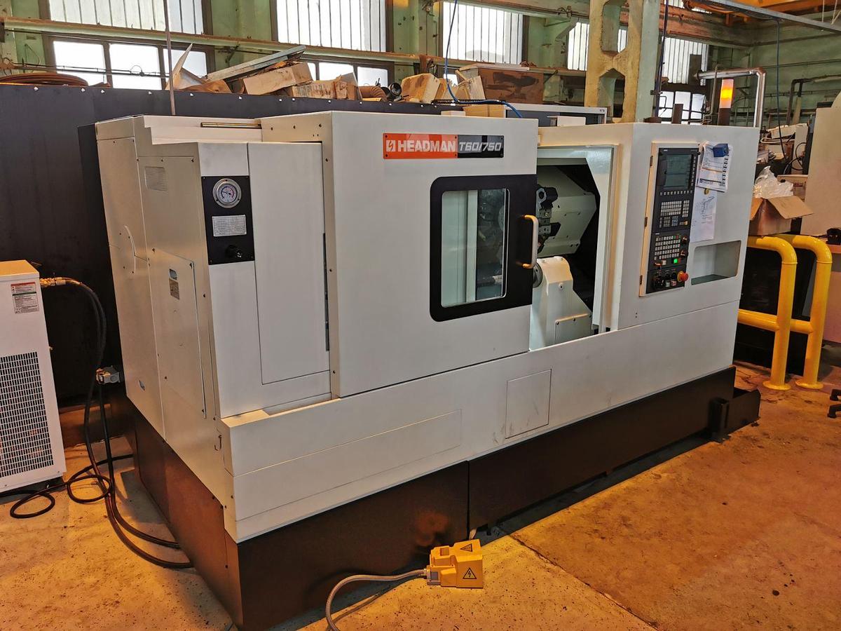 Used HEADMAN T60/750 cnc lathe