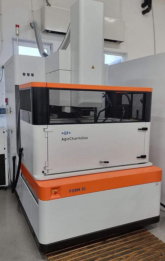 Used AGIE Charmilles FORM 30 block EDM machine