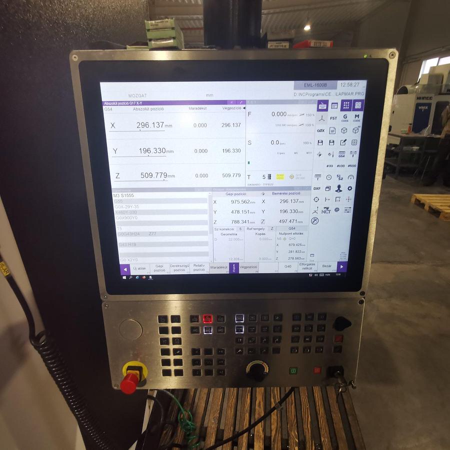 NCT EML1600B machining center