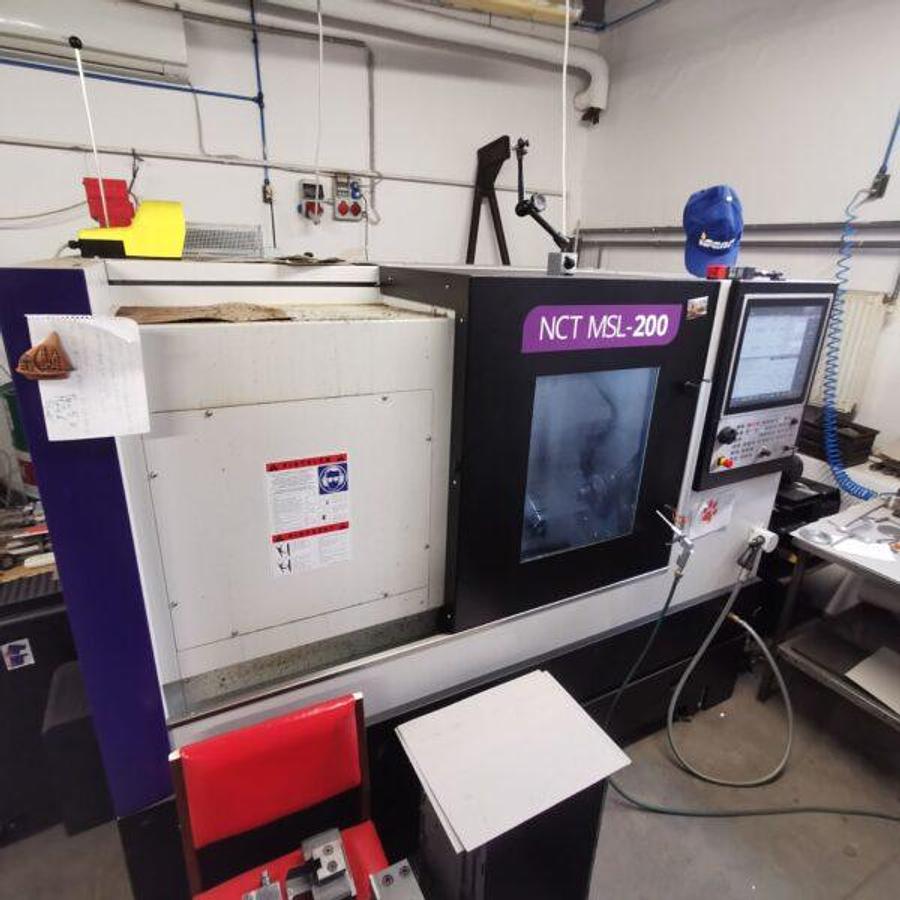Used NCT MSL200 cnc lathe