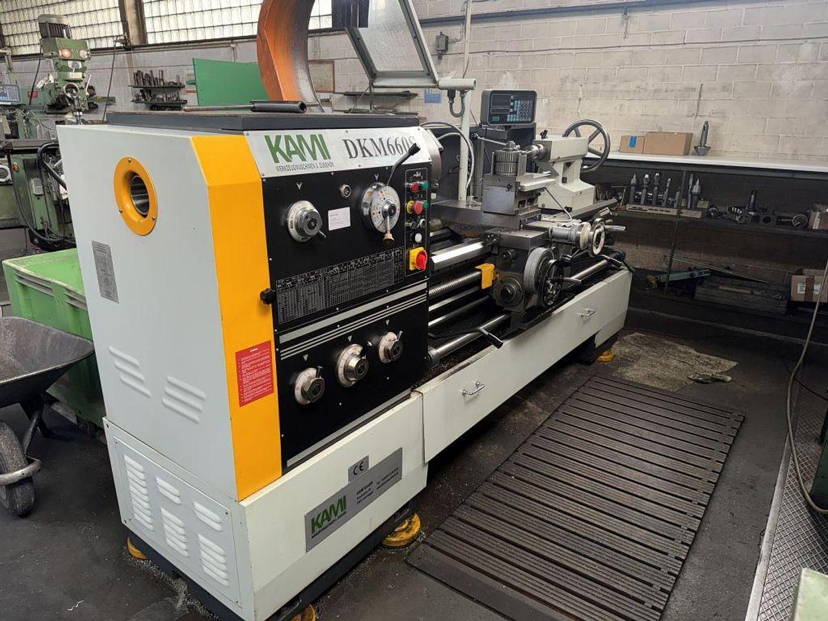 Used KAMI DKM660Sx1500 lathe
