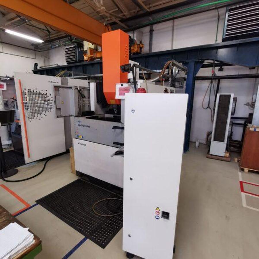 Used AGIECHARMILLES AT Spirit 3C block EDM machine